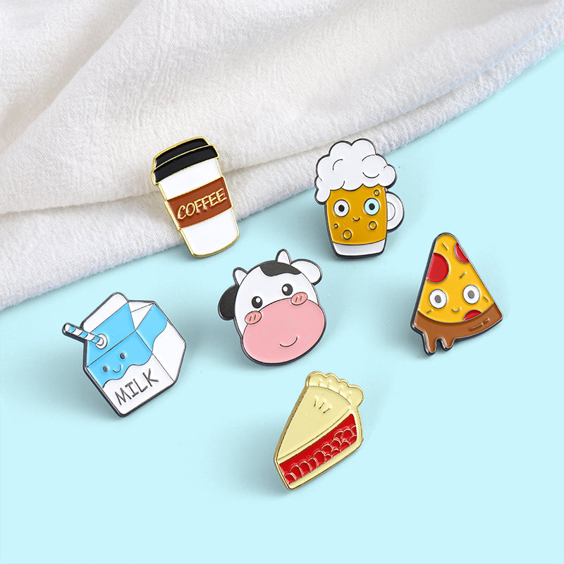 Food Enamel Pin - Cake