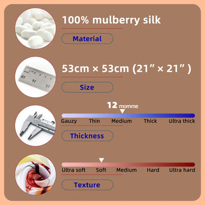 Strawberry Square Scarf - Pink