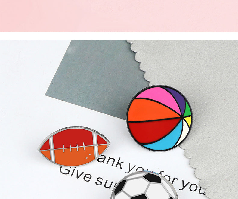 Sport Enamel Pin - Rugby
