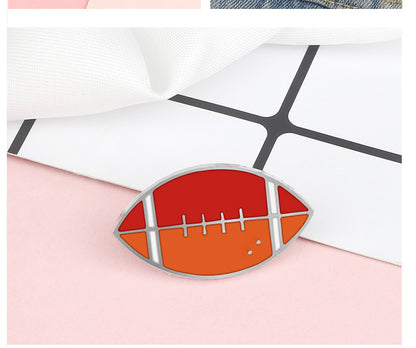 Sport Enamel Pin - Football