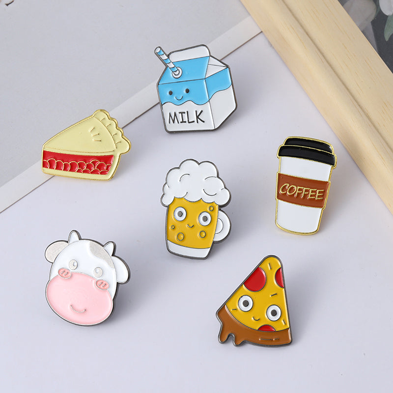 Food Enamel Pin - Cake