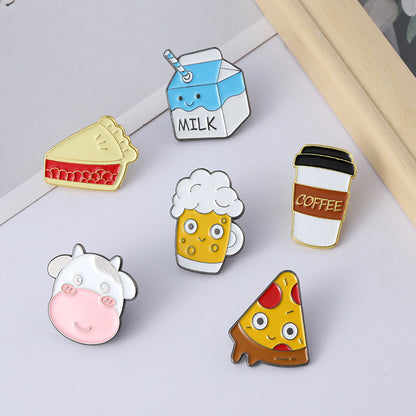 Food Enamel Pin - Cake