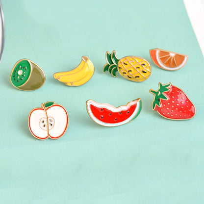 Fruit Enamel Pin - Orange