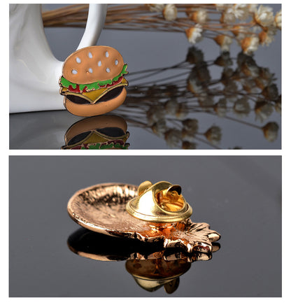 Fast Food Brooch Pin - Egg