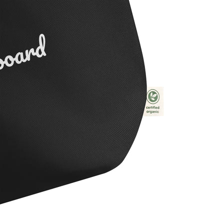 Large Organic Tote Bag- Welcome Aboard