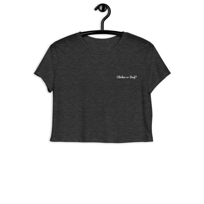 Crop Tee - Chicken Or Beef?