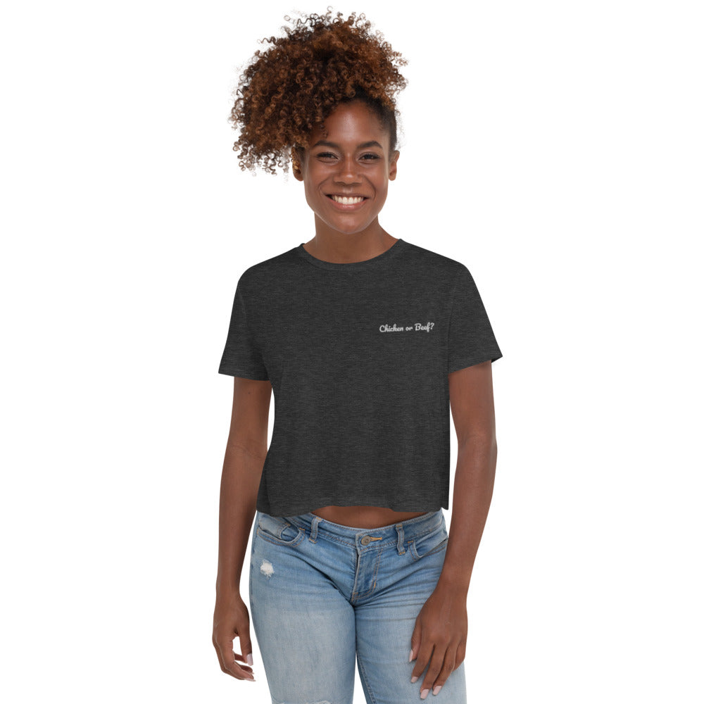 Crop Tee - Chicken Or Beef?