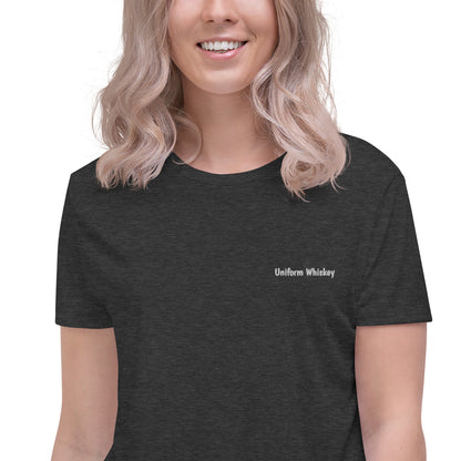 Crop Tee - Phonetic Alphabet