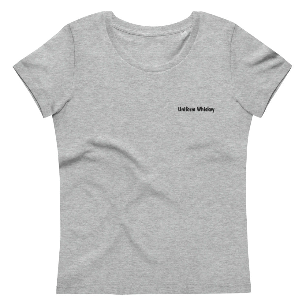 Women's fitted eco tee - Phonetic Alphabet
