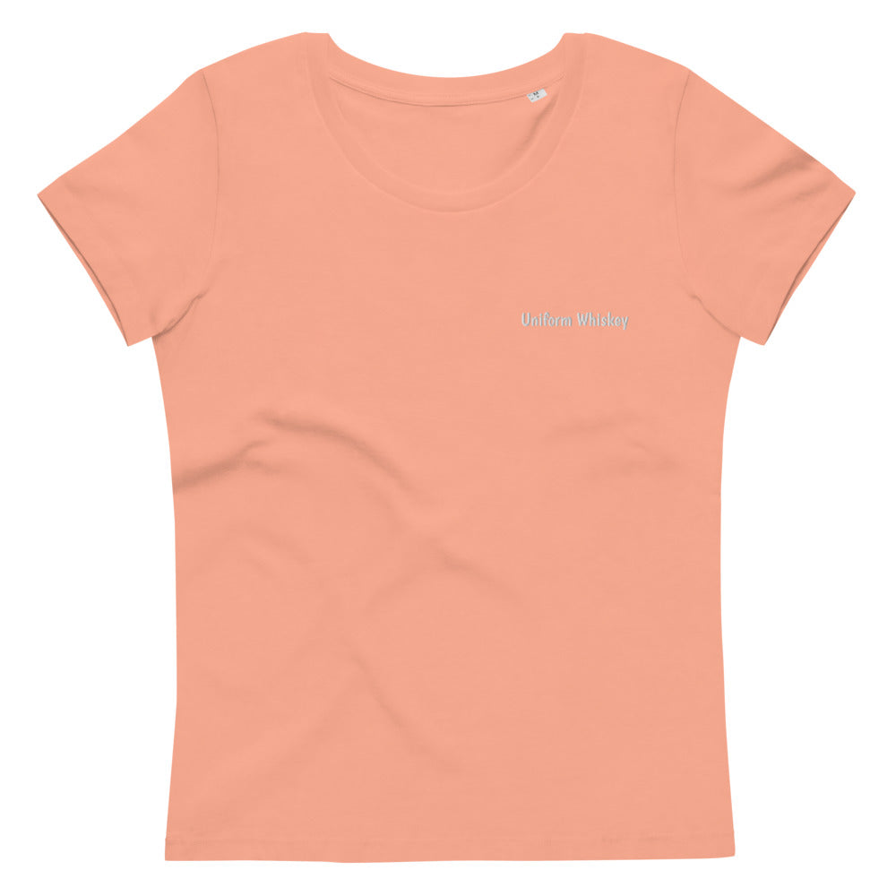 Women's fitted eco tee - Phonetic Alphabet
