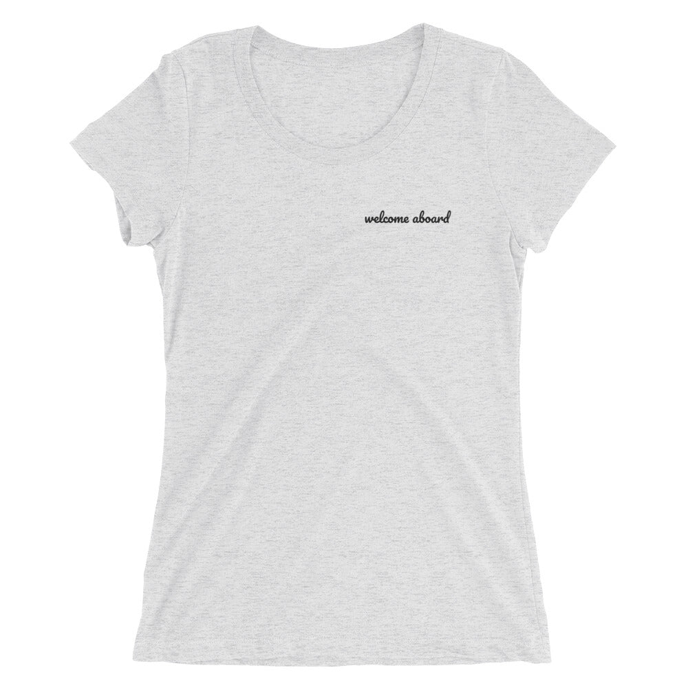 Short sleeve t-shirt - Welcome Aboard